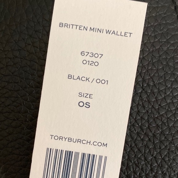 NWT Tory Burch Britten Mini Wallet - Picture 4 of 4